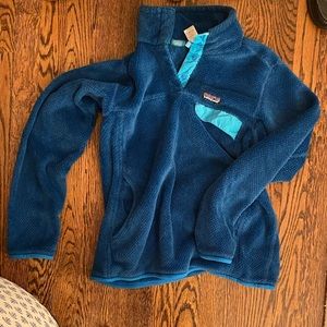 Patagonia royal blue fleece